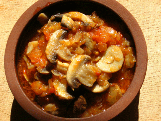 Güveçte Mantar Tarifi ve Malzemeleri