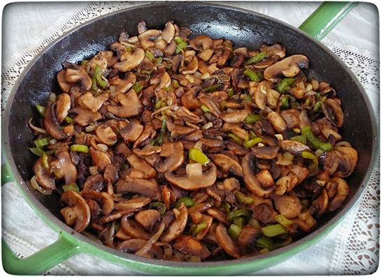 Mantar Kavurma Tarifi ve Malzemeleri