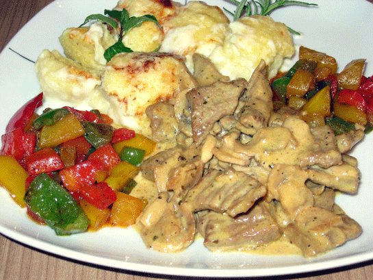 Mantar Soslu Biftek Tarifi ve Malzemeleri