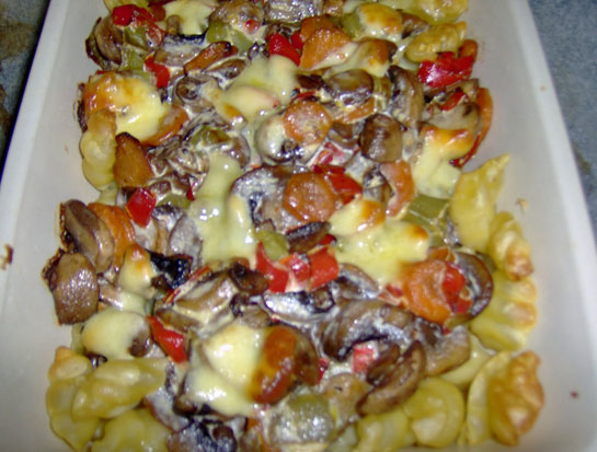 Mantar Soslu Makarna Tarifi ve Malzemeleri